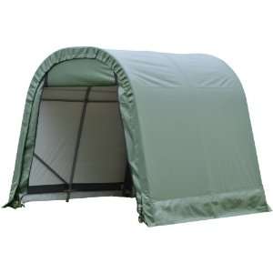  ShelterLogic 76902 Green 8x24x8 Round Style Shelter 