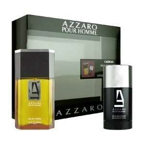 Azzaro Pour Homme 1.7 oz / 50 ml edt Spray And 2.2 oz Deodorant Stick 