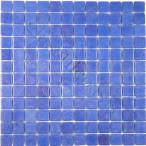 Royal Blue Anti Slip 1 x 1 Blue Eco Glass Anti Slip Matte Glass Tile 