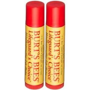  Burts Bees Lifeguards Choice Lip Balm, 2 ct (Quantity of 
