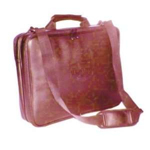   CPFR 2A 17 Brown Leather Checkpoint Friendly Laptop Bag: Electronics