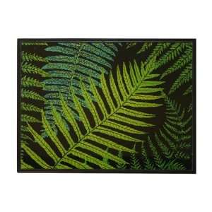  Reverse Painted Fern Placemat