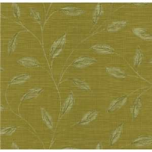   43988 20.5 Inch by 396 Inch Natural Leaf   Leaf Trail Wallpaper, Gold