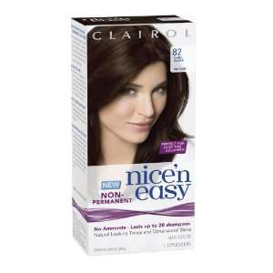  Clairol Nice N Easy Non Permanent Hair Color 82 Dark Warm 