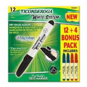  Dixon Dry Erase Markers,Marker Point Style Chisel   Ink 