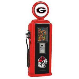  Georgia Bulldogs Replica Gas Pump Gumball Machine Sports 