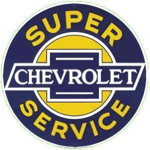  Chevrolet Service Porcelain Refrigerator Magnet Kitchen 