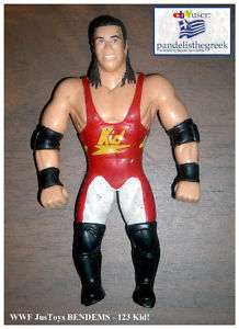 WWF Bendems 123 Kid wrestling figure Hasbro X Pac ECW  