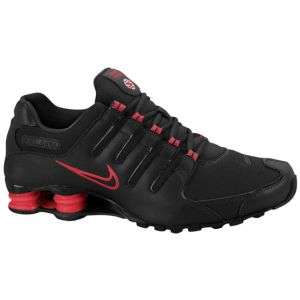 Nike Shox NZ   Mens   Running   Shoes   Black/Black/Red