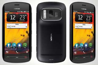 Nokia 808 PureView , Black (Factory Unlocked) Smartphone 41 megapixel 