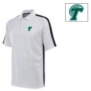  Tulane Revel Performance Polo Shirt (White) Sports 