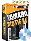 YaMaHa MOTIF XF for APPLE LOGIC EXS sounds samples XS ES keyboard XF6 