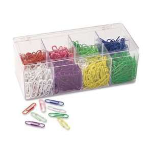  Officemate 97228   Plastic Coated Paper Clips, No. 2 Size 