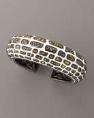 MCL by Matthew Campbell Laurenza Enamel Cuff, Extra Large   Neiman 