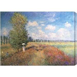  Lady with Umbrella in Field AZV00659 framed print