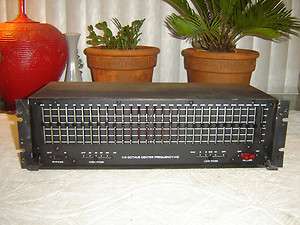 Altec 1650, 1/3 Octave Center Frequency Hz, 28 Band Graphic Equalizer 