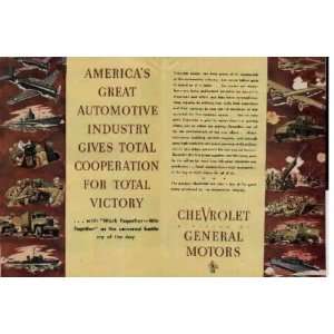   Victory.  1943 Chevrolet War Bond Ad, A2792A 