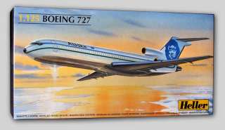 BOEING 727 Alaska Airlines   1/125 Heller Kit #80447  