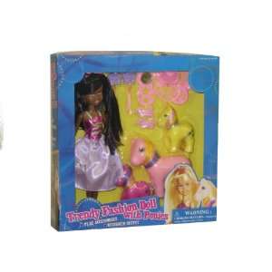  Trendy Fashion Doll with Ponies Toys & Games