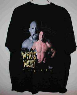 Goldberg Whos Next! WCW Wrestling Tshirt XL  