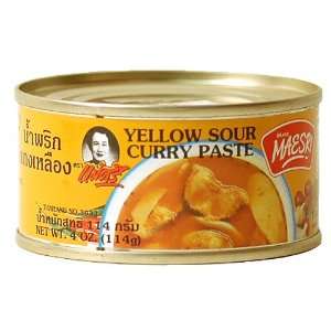 Maesri Yellow Sour Curry Paste  Grocery & Gourmet Food
