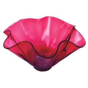  Fenton Art Glass 91113 12 Swung Bowl in Gold Ruby 