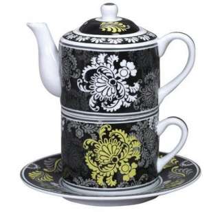 NEW Vera Bradley Baroque Tea for One Teapot & Cup  