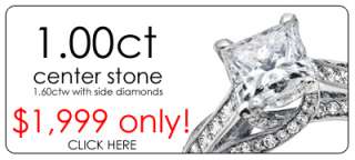 60 carat H/SI2 14K Gold Diamond Engagement Ring  
