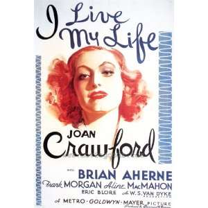  I Live My Life Movie Poster (27 x 40 Inches   69cm x 102cm 