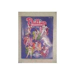 1995 Philadelphia Phillies Yearbook 25th Anniversary Vet Stadium MINT 