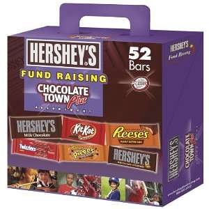   Chocolate Town Plus Fund Raising Assortment, 52 Count Package