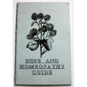  Herb and Homeopathy Guide Homeopathy Books