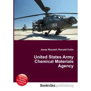  United States Army Chemical Materials Agency Ronald Cohn 