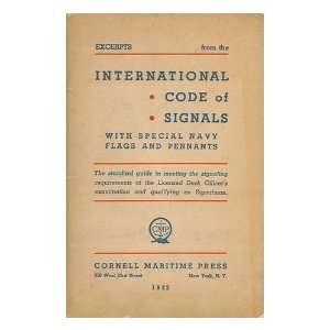  Excerpts from the International Code of Signals Books