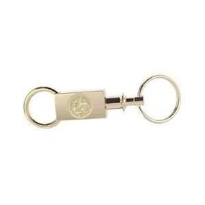  Boise State   Two Sectional Key Ring   Gold Sports 