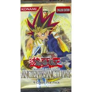  YuGiOh Ancient Sanctuary Unlimited Booster Pack [Toy 