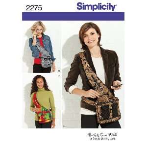   Simplicity Sewing Pattern 2275 Bags, One Size: Arts, Crafts & Sewing