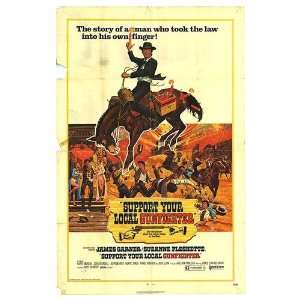 Support Your Local Gunfighter Original Movie Poster, 27 x 41 (1971 