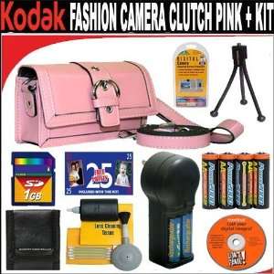  Kodak Fashion Camera Clutch  Aqua/ Pnik(8807190) + Deluxe 
