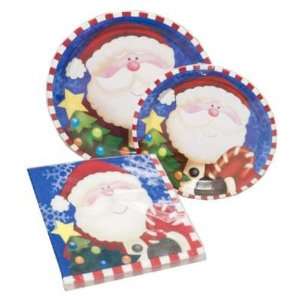 Santa Design Paper Party Goods Case Pack 48 