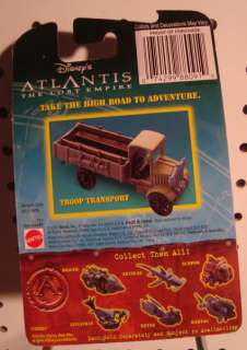 Disney Atlantis The Lost Empire Troop Transport Figure  