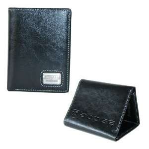  Dodge Charger Black Leather Trifold Wallet Mh1538: Sports 