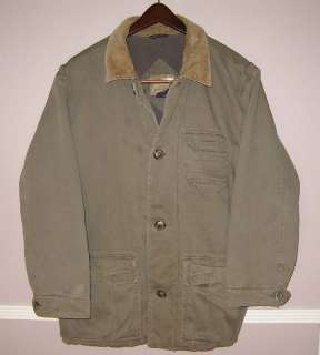 HAGGAR Generation Green Insulated Work Coat Size M  