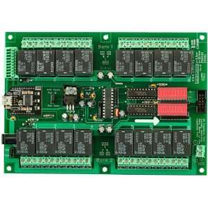  USB Relay 16 Channel 10 Amp SPDT with 8 AD/Contact Closure 