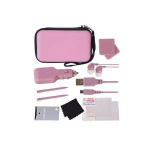   Crown Deluxe 12 in 1 Accessory Pack Pink (Nintendo 3DS) Video Games