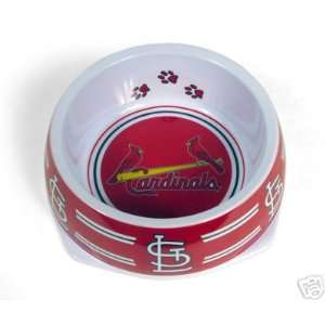MLB St. Louis Cardinals Dog Snack Bowl LARGE 6 Cups  