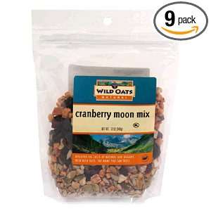 Wild Oats Natural Cranberry Moon Mix, 12 Ounce Bags (Pack of 9)