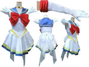 Sailor Moon Serena with Glove cosplay Costume  