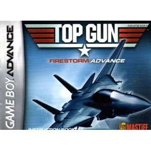  Top Gun   Firestorm Advance GBA Instruction Booklet (Game 