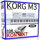 KORG M3 For NI KONTAKT NKI Patches/Preset​s/Sounds 61 76 88 Rack 11 